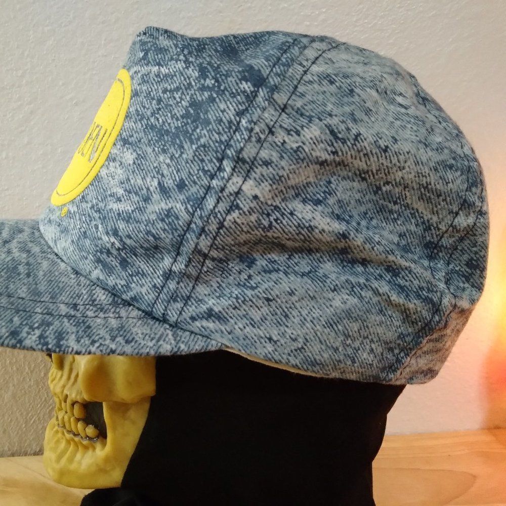 Vintage 90s Borden Denim Snap Back Hat - Picture 4 of 10